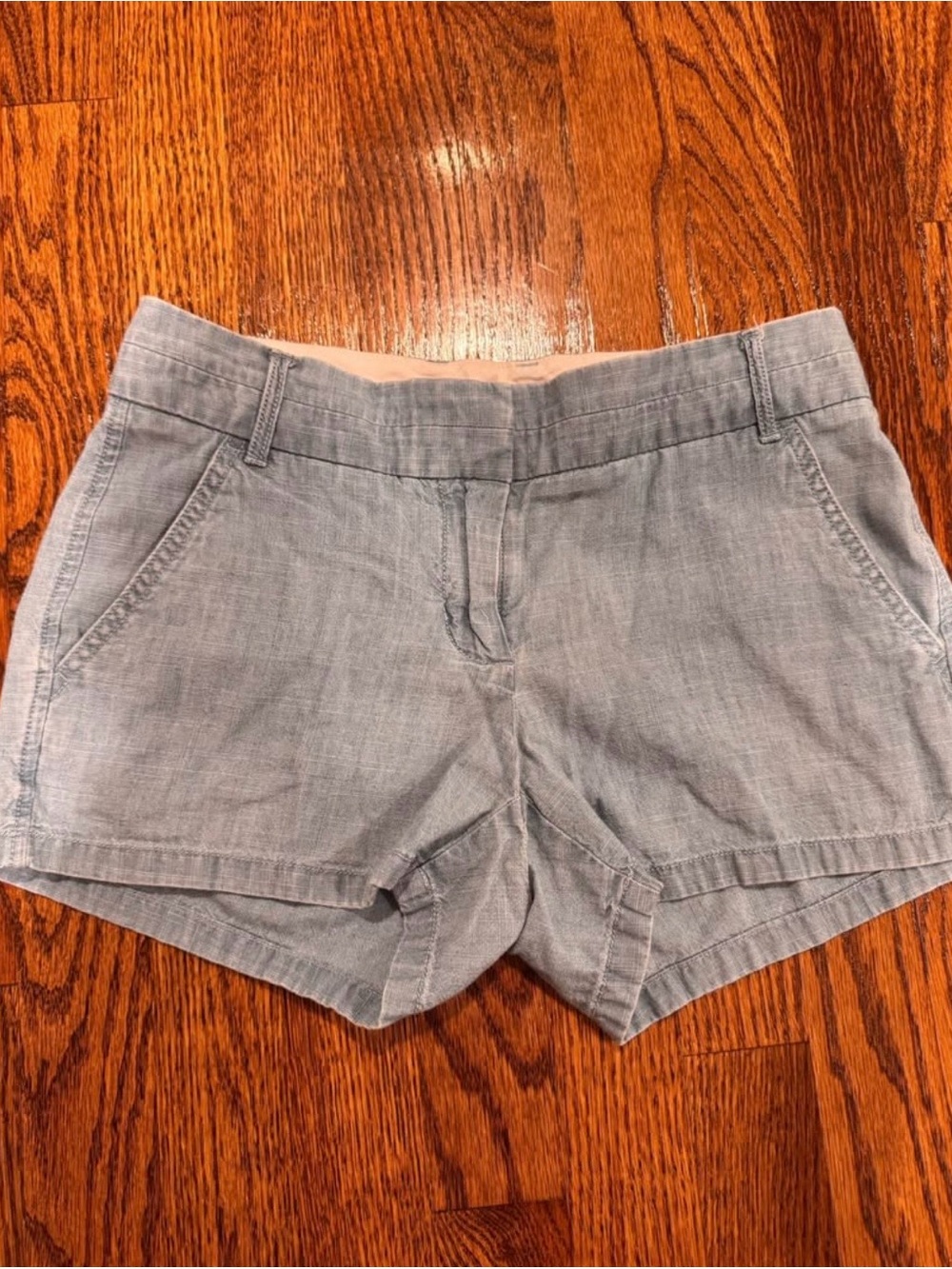 J. Crew Light Blue chambray Women’s Shorts